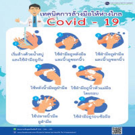 เทคนิคการล้างมือให้ห่างไกล Covid - 19