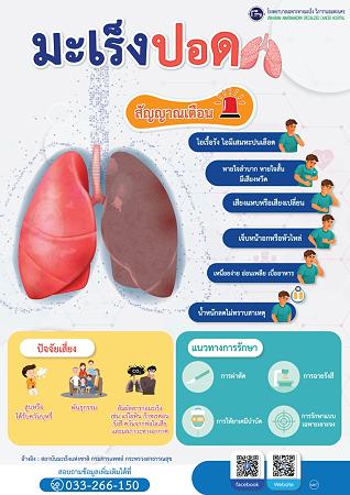สัญญาณเตือนมะเร็งปอด...